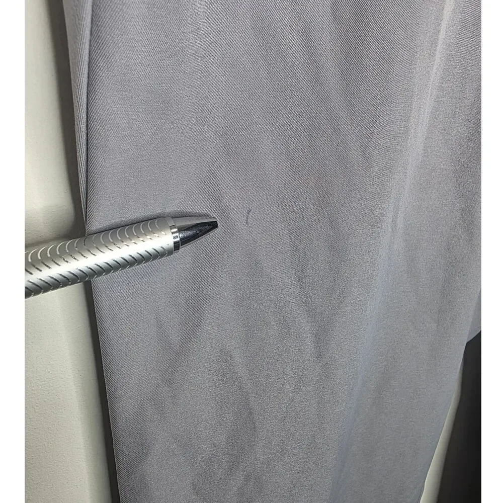 Adidas grey flat front athletic golf pants - 30 x 32